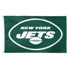 New York Jets NFL Team Flag - 3x5 Outdoor Yard Banner Tailgate Decor Gift