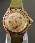 Vostok Wostok Komandirskie vintage Soviet USSR mechanical wrist watch