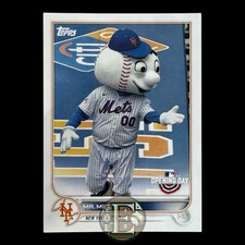 2022 Topps Opening Day #M-14 Mr. Met Mascots New York Mets