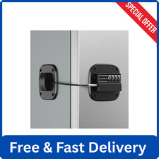 Fridge Lock with Combination, No Key Required, Upgrade Refrigerator Lock 274