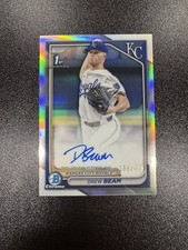 2024 Bowman Draft DREW BEAM 1st Auto REFRACTOR /499
