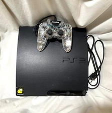 Sony PlayStation 3 TESTED/WORKING - Slim 120GB Black Console