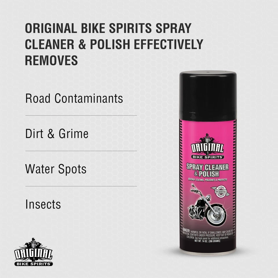 Original Bike Spirits Spray Cleaner and Polish - 14 oz (Case of 12) - 1039615 - Image 4 of 4