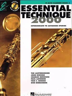 Essential Elements 2000 - Eb Alto  Clarinet Book 3 - Comprehensive Band Method..