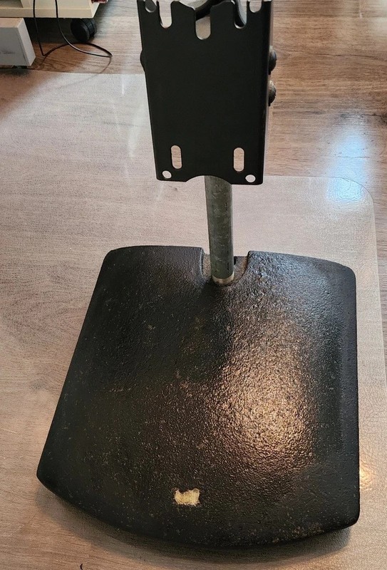 Miller & Kreisel M&K ST-1 Speaker Stand Base/Tilt Bracket, Good Condition, Heavy