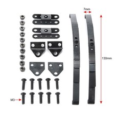 1/10 Hard Leaf Spring Suspension Bar Set For Axial SCX10 F350 RC Crawler D90 TF2