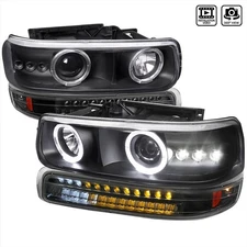 Spec-D Tuning 2LBLHP-SIV99JMLED-RS  HEADLIGHT ASSEMBLY
