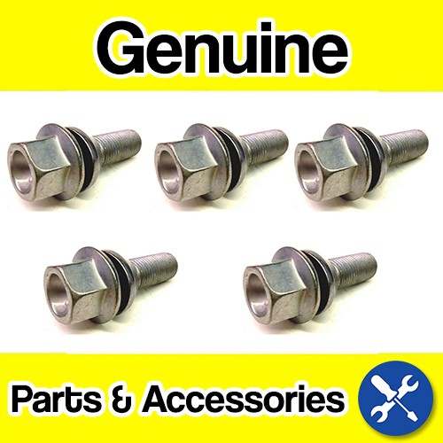 Genuine Volvo S60 III, V60 II inc CC (19-) Wheel Bolts (x5) (Matt Finish)