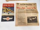 Old 1940s Jack Armstrong Premium Pre-Flight Piper Cub Training Kit — photo 3