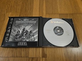 SEGA MEGA CD SHINING FORCE CD PAL EURO USED GOOD CONDITION CIB ISSUES WITH DISC