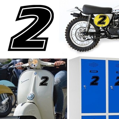 Nummer 2 Eras, Vinyl Aufkleber