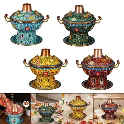Person Mini Topf Kupfer Haushalt Kochgeschirr Buffet Party Shabu Topf