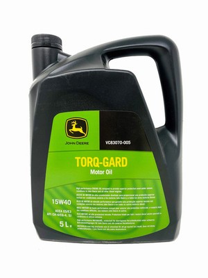 John Deere TORQ GARD 15W-40 E5 Original Motoröl, 5L Kanister VC83070-005