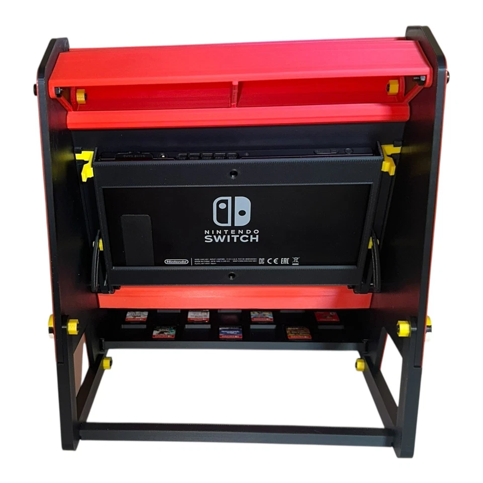 Nintendo Switch Arcade Cabinet Case Switch & OLED Retro Pikachu Mini Arcade - Image 4 of 4