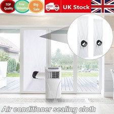 NEW Portable AC Window Seal Kit Universal For Mobile Air Conditioner Single Hole