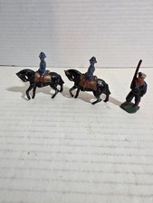  3 Antique British Lead Soldiers