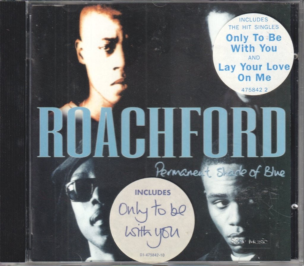 Roachford Permament Shade of Blue CD Europe Columbia 1994 has info stickers on
