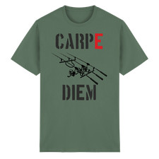 CARPE DIEM - Carp Hunter Karpfen Karpfenangler Angler Angeln Shirt T-Shirt