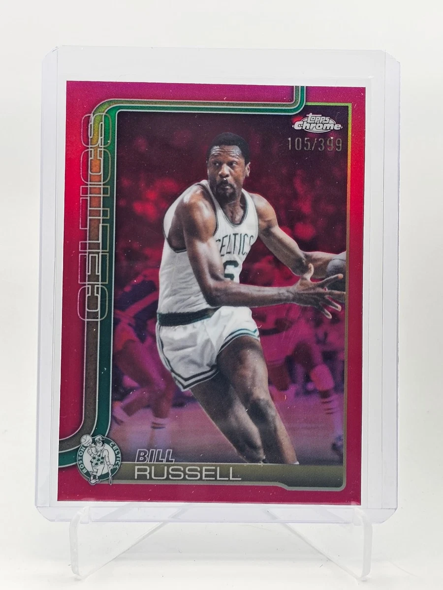 Bill Russell Basketball Serial Numbered Sports Trading Cards