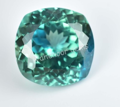 Natural Serendibite Ct Green Bluish Cushion Stunning Certified  Gemstone