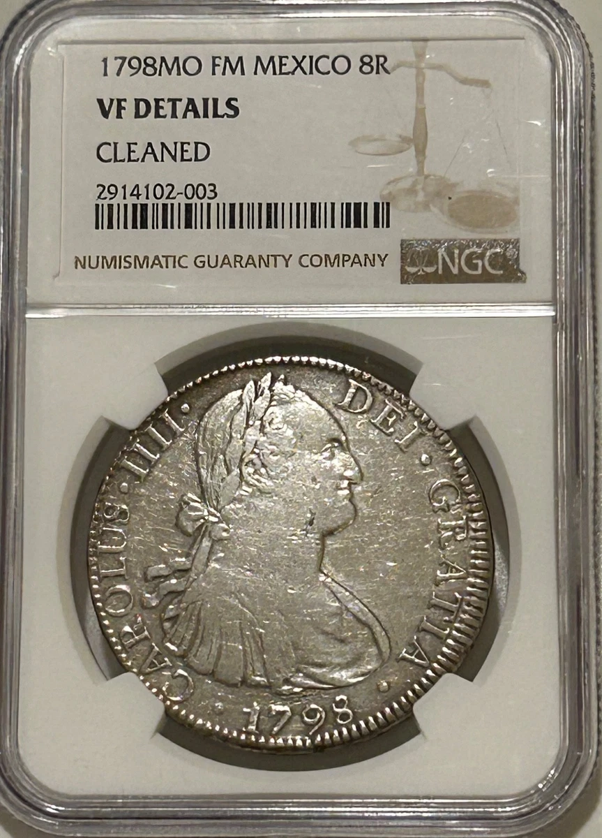 1798 8 Reales Colonial Mexico Coins for sale | eBay