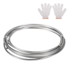 316 Edelstahl Rohrspule 3/16" OD x 4m f&uuml;r Handschuhe, 0,02" Dicke