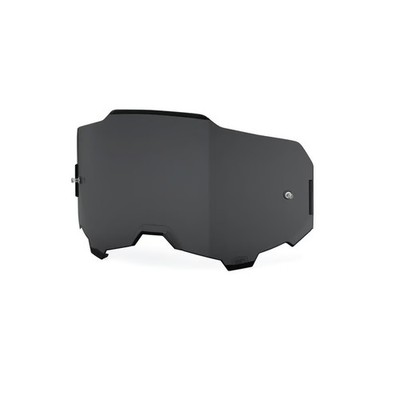 100% Replacemente Sheet Lens for Armega Goggles - Dark Smoke Motorcycle ATV/UTV