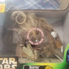 Kenner Bantha and Tusken Raider with Gaderffi Stick-Bundle With Ronto and Jawa