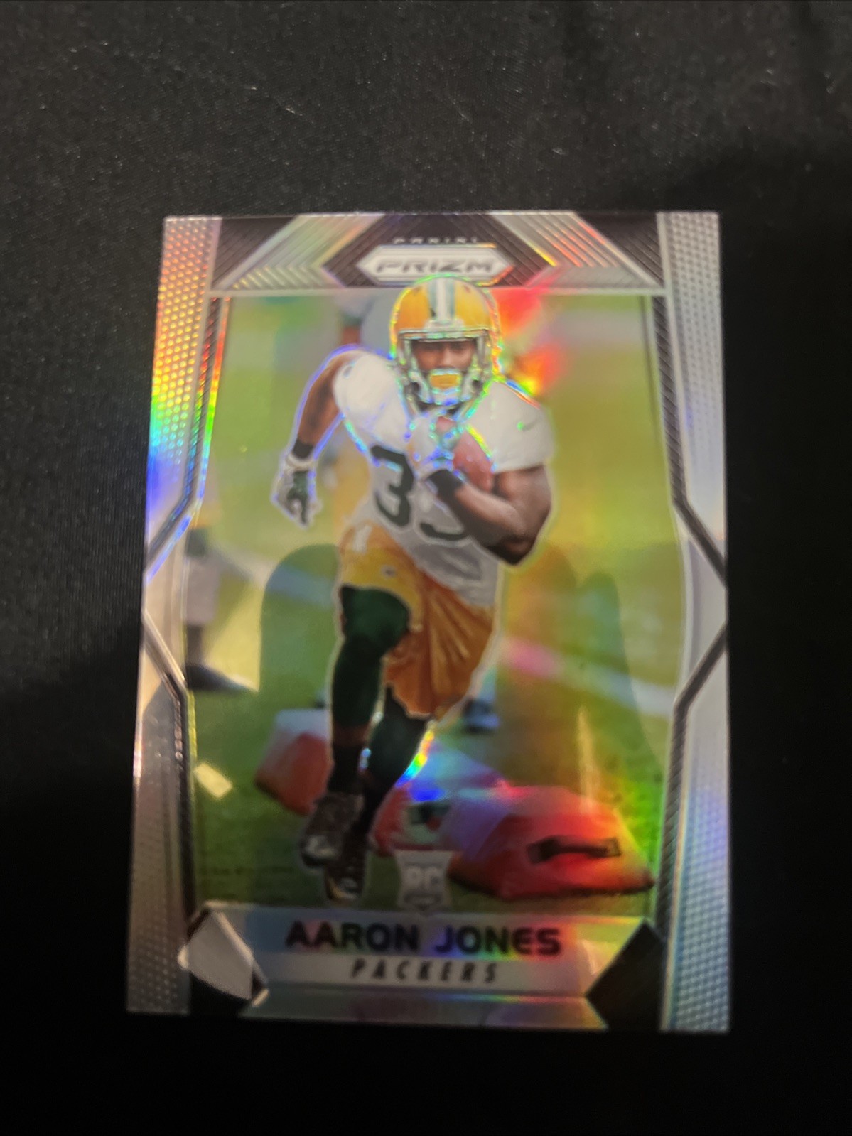 2017 Panini Prizm Rookies Aaron Jones #288 Silver Prizm (RC)