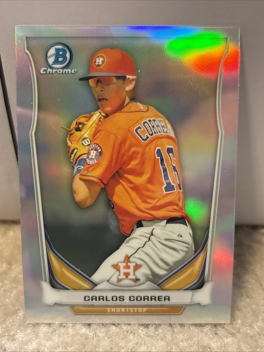Bowman Carlos Correa Baseball Sports Trading Cards & Accessories