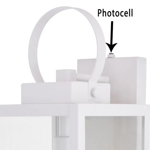 Medinah 1-Light Outdoor Wall Sconce in Transitional and Rectangular Style 17.25 - Picture 12 of 13