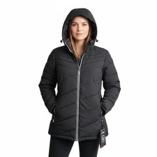 Killtec Skijacke Parka Jacke Mantel Winter Damen schwarz Gr. 44 bis 58 (9264)