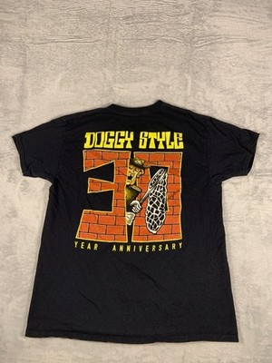 Death Row Records Snoop Dogg Doggystyle 30 Year Anniversary Men's T-Shirt L