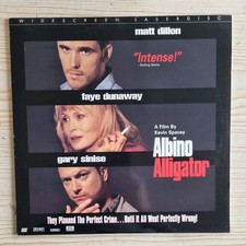 Albino Alligator Laser Disc Widescreen Matt Dillon Gary Sinise F Dunaway NTSC
