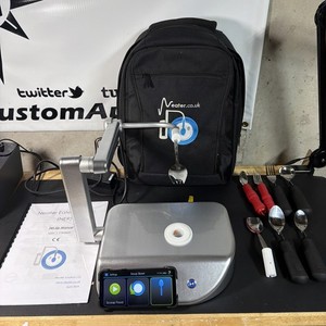 Neater Eater Robotic Feeder With Accessories & Bag USA SHIP! Norco Spoon Fork