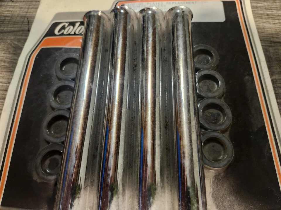 Kits de cubierta de varilla de empuje inferior Colony 7822-12 para Harley Davison Sportster 1957-85 Foto 2 de 4