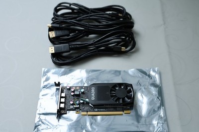 NVIDIA Quadro P400 Grafikkarte, 2.0GB GDDR5, mit 3 Anschlusskabel geprüft