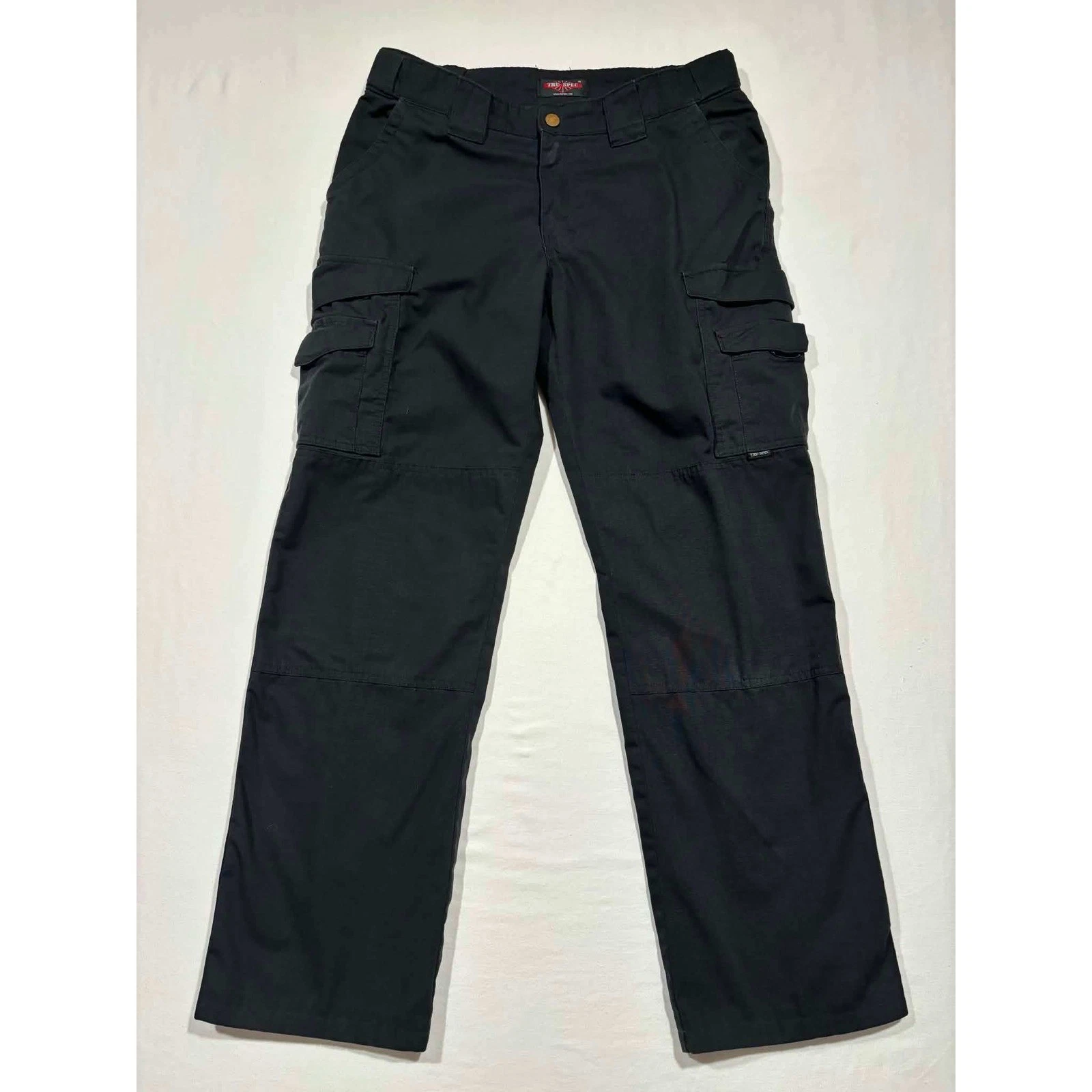 Tru-Spec Womens Black Tactical Cargo Pants Ripstop Utility Work Trouser Size 10W