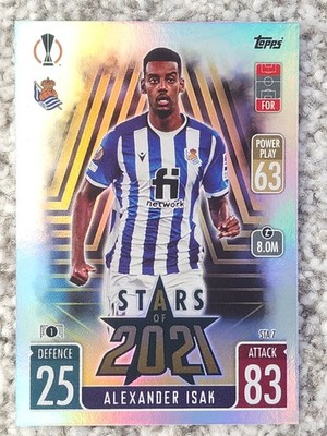 2021-22 Topps Match Attax Extra UEFA Europa League | Alexander Isak | #STA7
