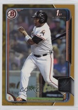 2015 Bowman Draft Gold 40/50 Josh Naylor #69 13iq