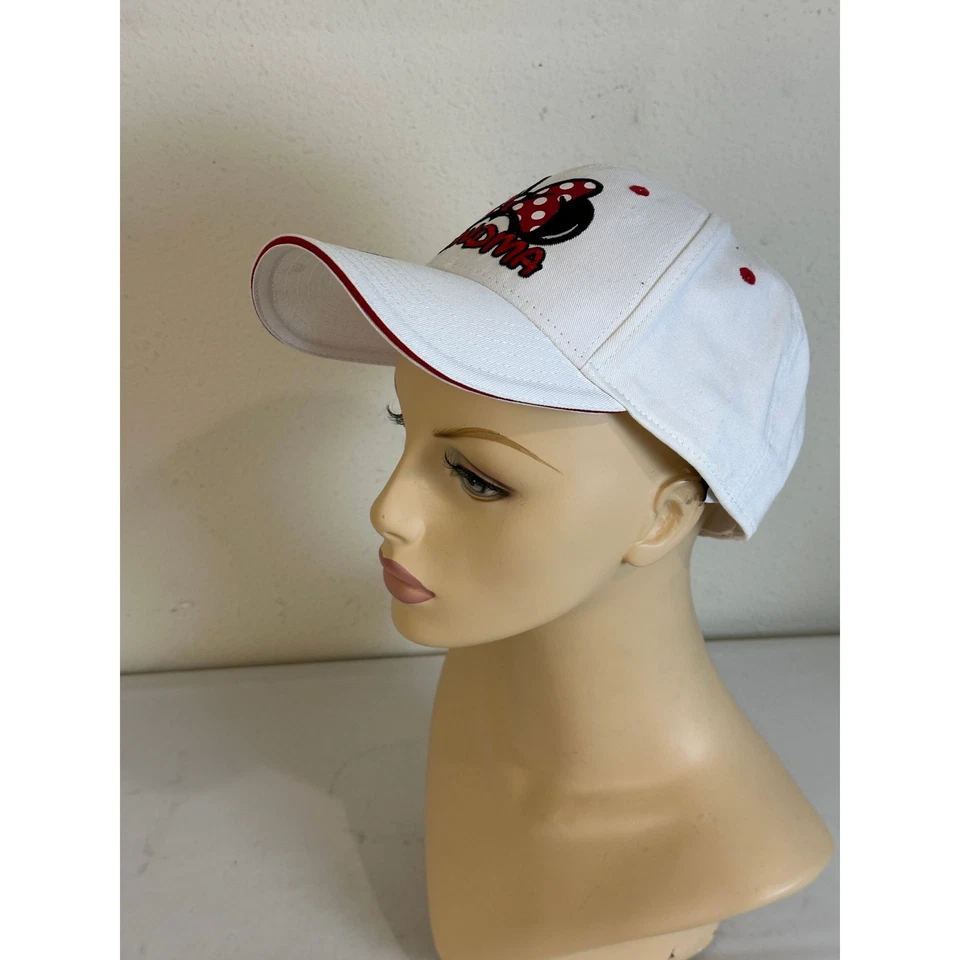 Disney Minnie Mouse Grandma Hat White Baseball Cap Adult Women Gift New - Image 3 of 4