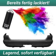 Stoßstange hinten ohne PDC LACKIERT 197 passt für Mercedes ML W163 Mopf ab 01-05