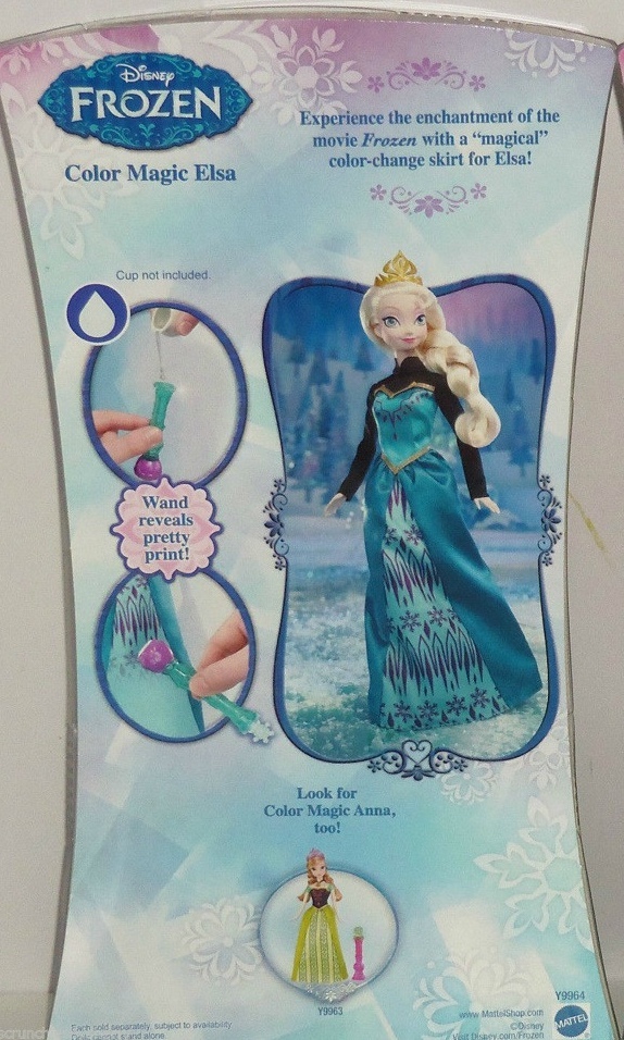 Disney Frozen - Elsa Color Magic Doll - Brand New In Box | eBay