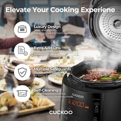 CUCKOO CRP-P0609S IH圧力 炊飯器 動作品 CUCKOO CRP-P0609S | 6-Cup (Uncooked) Pressure Rice Cooker | 12