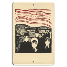 Embrace the Scream: Iconic Expression on Metal Art