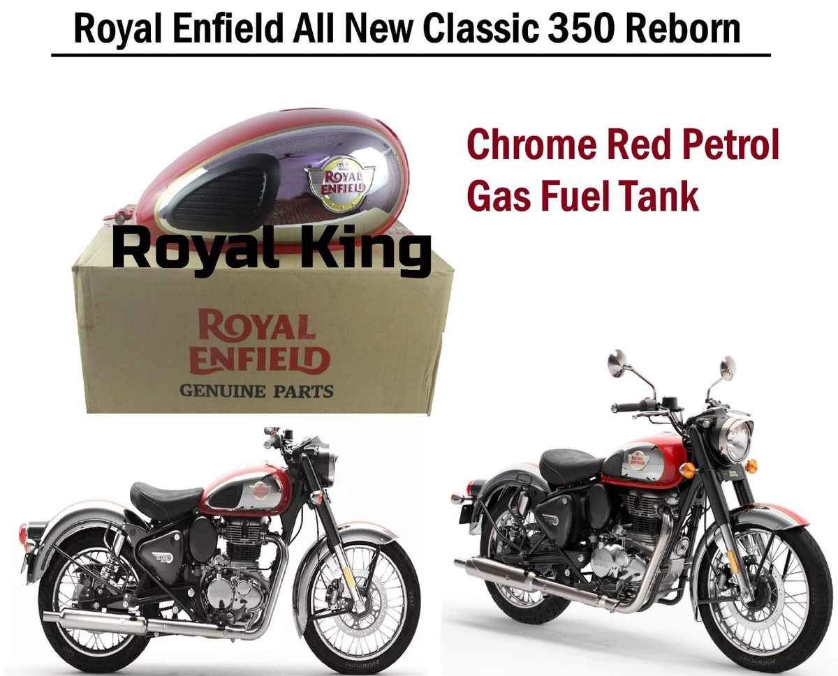 Royal enfield classic 350 cheap red fuel tank price