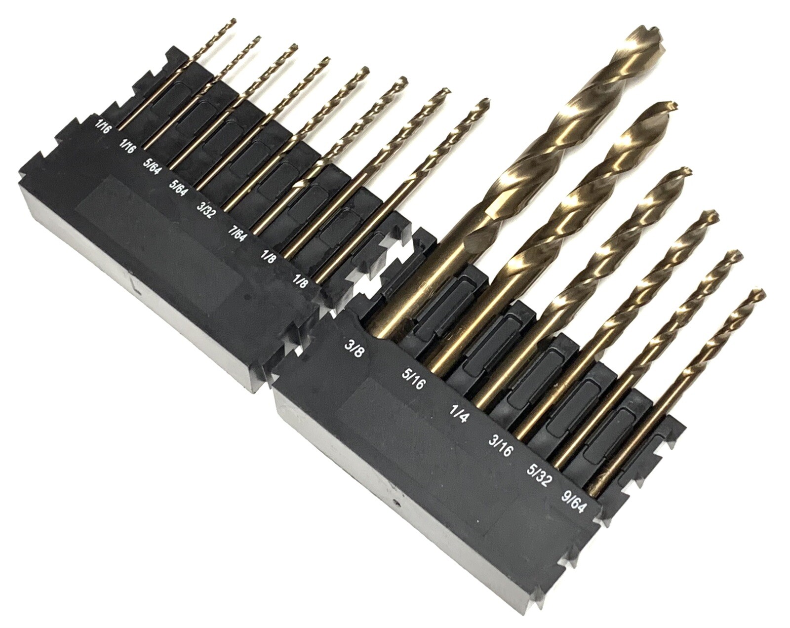 DEWALT Drill Bit Set Metal Wood 14Piece 1/16 3/8 NO CASE eBay