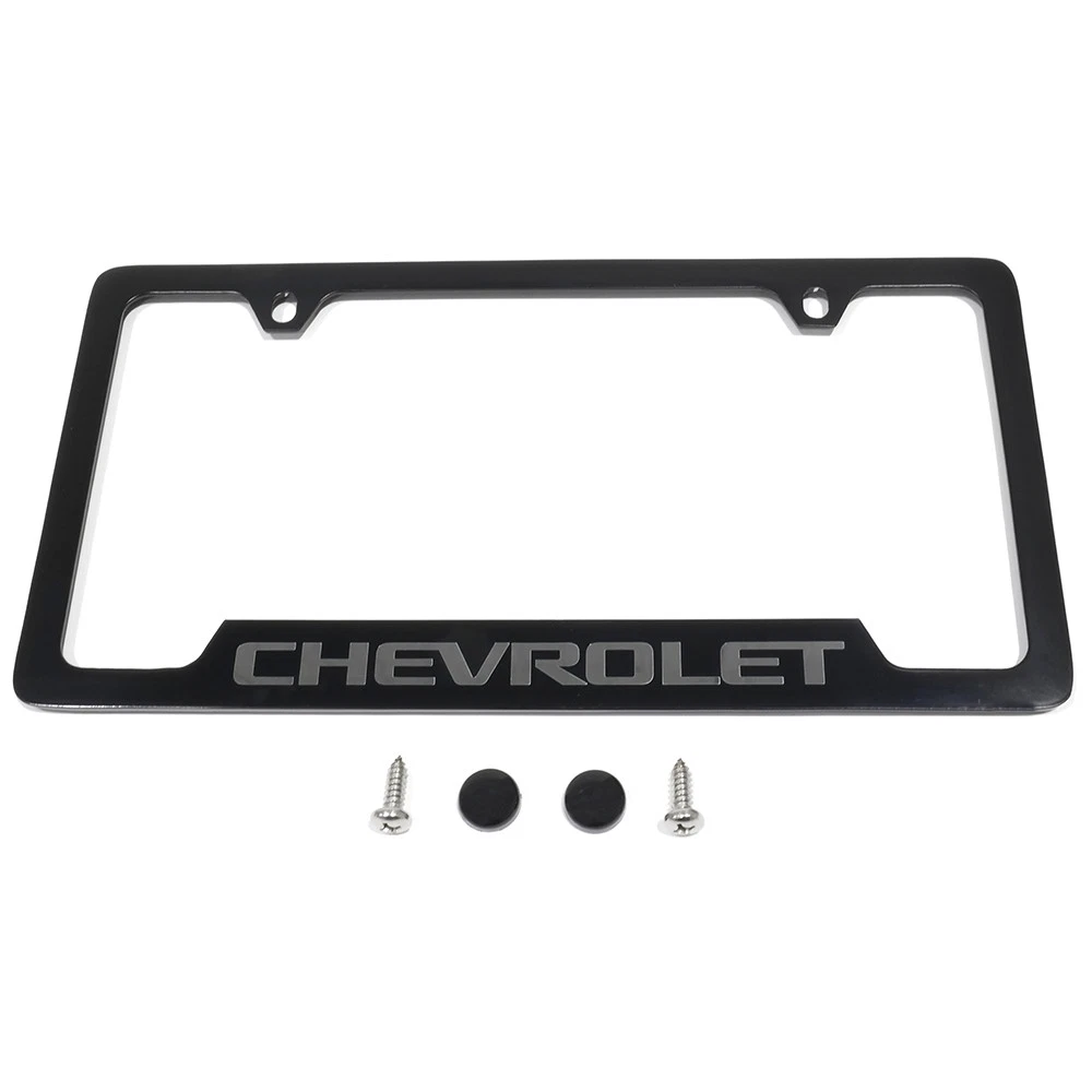 Chevy licence clearance plate frame