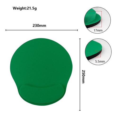 Maus Pad Mit Handballenauflage für Laptop Matte Rutschfest Gel Handgelenkstüt 🔥 - Photo 24/27