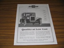 1925 Print Ad Chevrolet Cars Quality At Low Cost